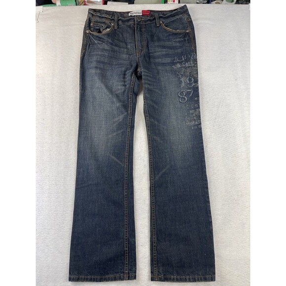 Aeropostale Other - Aeropostale Jeans Men’s 34x34 Dark Blue Driggs Slim Bootcut Denim